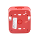 Caja de Montaje en Pared, para Sirena, Color Rojo, Nuevo Diseño Moderno y Elegante
