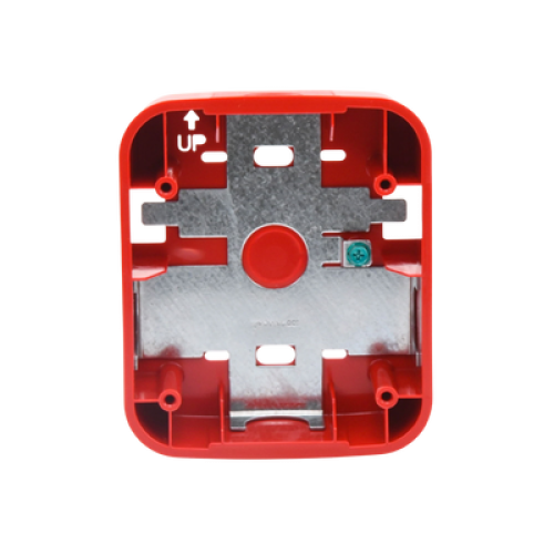 Caja de Montaje en Pared, para Sirena, Color Rojo, Nuevo Diseño Moderno y Elegante