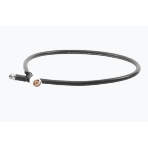 Jumper con LMR-240 de 100 cm (39.37 pulgadas) con conectores BNC Macho a N Macho.