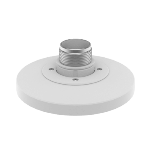 Adaptador tipo Plato necesario para montar en Pared o Techo Cámaras Hanwha serie X y P.
