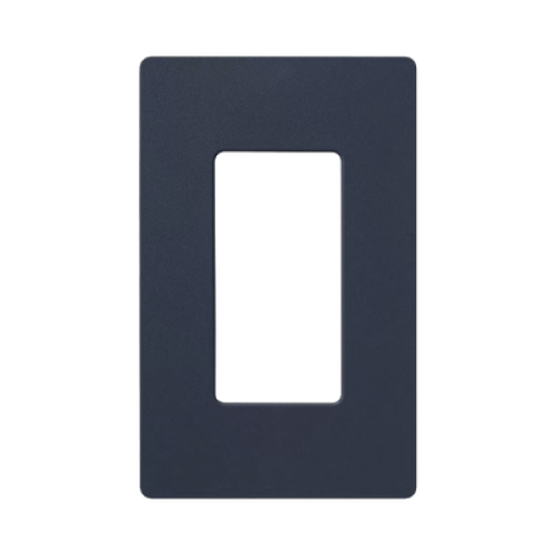 Tapa Color Deep Sea para interruptor o dimmer Lutron, 1 gang, limpio y moderno