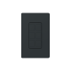 Placa de 6 puertos, color negro night.