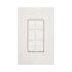 Caja de pared para contactos varios, 6 mini espacios. Caja de pared para contactos varios, 6 mini espacios.
