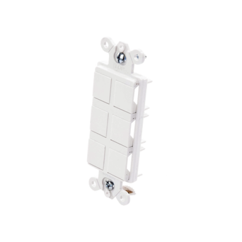 Caja de pared para contactos varios, 6 mini espacios. Caja de pared para contactos varios, 6 mini espacios.