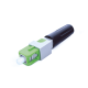 Conector Mecánico Monomodo SC/APC Pre-pulido 3 mm (Bolsa con 10 Piezas)