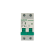 Protección Térmica/ Interruptor 2P, 20 A,  Corriente Alterna 400Vca para Aplicación Fotovoltaica Montaje Riel DIN
