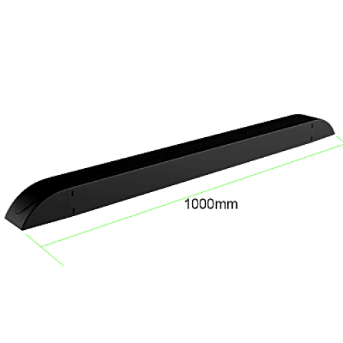  Soporte Estructural para  Videowall con motaje en Piso | Perfil Rectangular  de 1m|  Diámetro de los orificios 20 mm  Post Support 76.5 mm |Incluye Herramientas Allen| 4 Agujeros Pasantes M8