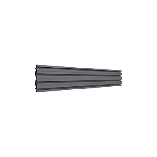 Accesorio_ Riel de Aluminio con Longitud 1750 mm | Ancho 120 mm|  Espesor 9 mm | Incluye Tapas y Tornillos | Compatible con estructura para Videowall | Diseño Modular