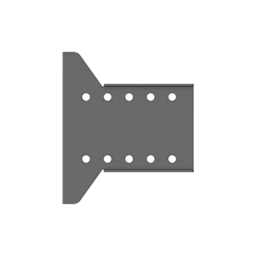 Placa_ Accesorio para Montaje de pantalla desde la Pared | Fabircada en Acero. Placa_ Accesorio para Montaje de pantalla desde la Pared | Fabircada en Acero.