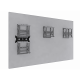 Espaciador Para Montaje De Videowall en Pared |Compatible con Pantallas de 55 Espaciador Para Montaje De Videowall en Pared |Compatible con Pantallas de 55