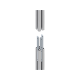 Accesorio_ Riel de Aluminio con longitud de  2380mm| Compatible con estructura para Videowall |  Diseño Modular |  Incluye Tapas de Riel
