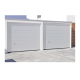 Sección para puerta de Garage / Lisa / Color blanco / Para GARAGE108 / Estilo Americana.