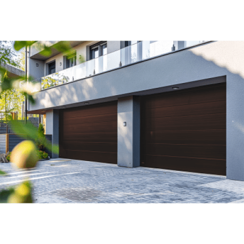 Sección para puerta de Garage / Lisa / Imitacion Madera / BLACK WALNUT/ Para GARAGE128B / Estilo Americana. Sección para puerta de Garage / Lisa / Imitacion Madera / BLACK WALNUT/ Para GARAGE128B / Estilo Americana.