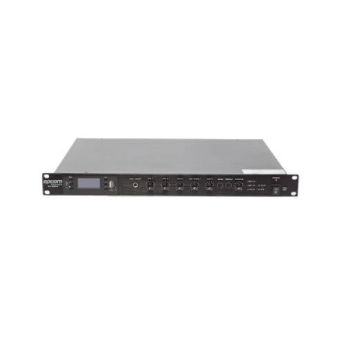 Amplificador Mezclador | 120W RMS | Sistema 100V y Baja Impedancia | MP3 | Tuner | Bluetooth | Música ambiental y Voceo Amplificador Mezclador | 120W RMS | Sistema 100V y Baja Impedancia | MP3 | Tuner | Bluetooth | Música ambiental y Voceo