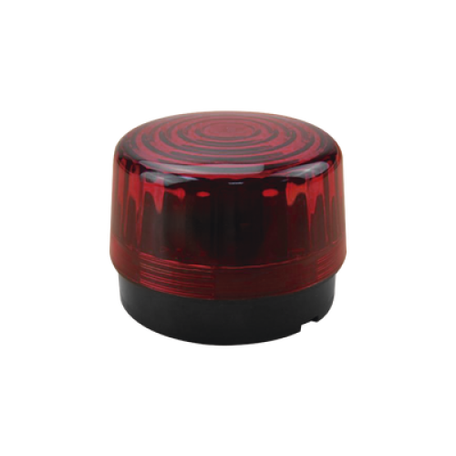 Luz Estroboscópica LED (55) / Patrones de Parpadeo Ajustables / 8 Patrones / Batería de Respaldo / 12-24 Vcc/Vca / Resistente al Clima IP66/IP55