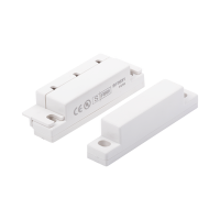 Contacto magnético para puertas y ventanas color blanco / GAP: 33 mm Contacto magnético para puertas y ventanas color blanco / GAP: 33 mm