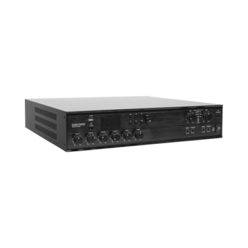 Amplificador Mezclador Matricial | 2 zonas | 240w por canal | 6 entradas | Receptor de medios