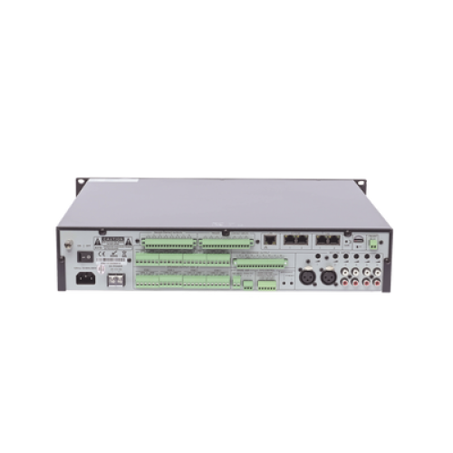 Controlador de Evacuación Por Voz | 500 W | 8 Zonas independientes | 4 entradas de audio y 2 entradas de micrófono Controlador de Evacuación Por Voz | 500 W | 8 Zonas independientes | 4 entradas de audio y 2 entradas de micrófono