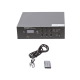 Mini Amplificador de Audio Mezclador | 240W RMS | Sistema 70/100V | MP3 | Tuner | Bluetooth | Musica ambiental y Voceo