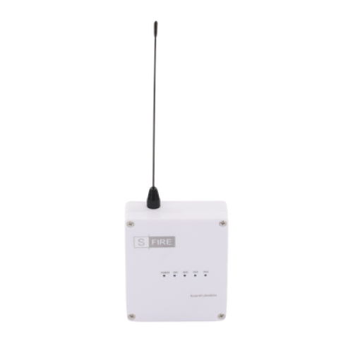 Receptor inalámbrico / 2500 metros de cobertura / 4 salidas de relevador tipo C Receptor inalámbrico / 2500 metros de cobertura / 4 salidas de relevador tipo C