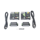 Convertidor de lectora para control de acceso (cableado a inalámbrico) / 1 Wiegand / 2 Relevadores / 2 Entradas / Atraviesa hasta 1.6 KM En Construcción o Material
