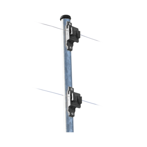 Aislador de Paso reforzado para cercos eléctricos, resistente al clima extremoso