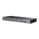 Switch Omada SDN Administrable / 16 puertos Gigabit y 2 puertos SFP / Funciones sFlow, QinQ y QoS / Administración centralizada OMADA