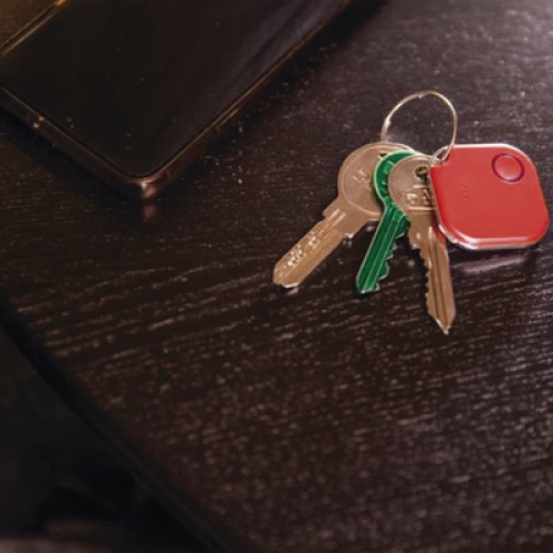 Botón Bluetooth Inalámbrico color Rojo, programe escenas de Shelly y ejecútelas con uno o varios clic