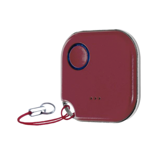 Botón Bluetooth Inalámbrico color Rojo, programe escenas de Shelly y ejecútelas con uno o varios clic