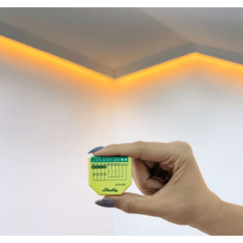 Controlador inteligente inalámbrico WIFI para tiras LED RGB, RGBW/ Nube P2P / Medición de consumo/ Soporta Google y Alexa / 12A