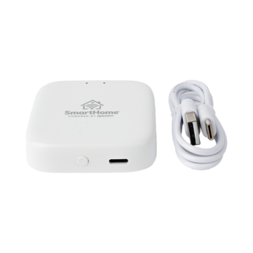 (ZigBee) Controlador HUB ZigBee, conexión Bluetooth y  Wifi, compatible con Alexa y GoogleHome y cámaras IP SmartHome by Epcom