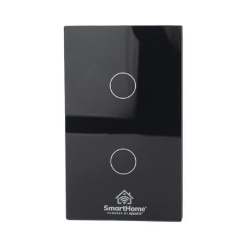 (ZigBee) Apagador switch inalámbrico ZigBee, control de 2 regresos de carga, 110V