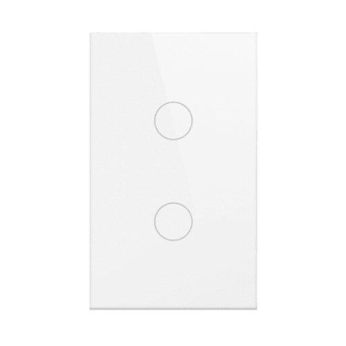 (ZigBee) Apagador switch inalámbrico ZigBee, control de 2 regresos de carga, 110V
