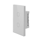 (ZigBee) Apagador switch inalámbrico ZigBee . Cable Neutro Opcional, control de 2 regresos de carga, 110V