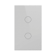 (ZigBee) Apagador switch inalámbrico ZigBee . Cable Neutro Opcional, control de 2 regresos de carga, 110V