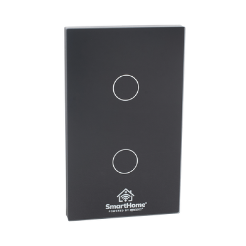 (Wifi) Apagador switch inalámbrico WIFI, control de 2 regresos de carga, 110V