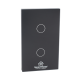 (Wifi) Apagador switch inalámbrico WIFI, control de 2 regresos de carga, 110V