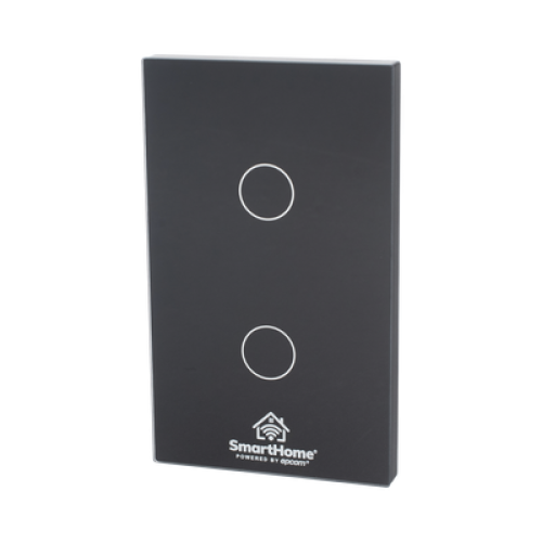 (Wifi) Apagador switch inalámbrico WIFI, control de 2 regresos de carga, 110V