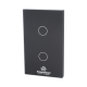 (Wifi) Apagador switch inalámbrico WIFI, control de 2 regresos de carga, 110V