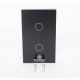 (Wifi) Apagador switch inalámbrico WIFI, control de 2 regresos de carga, 110V