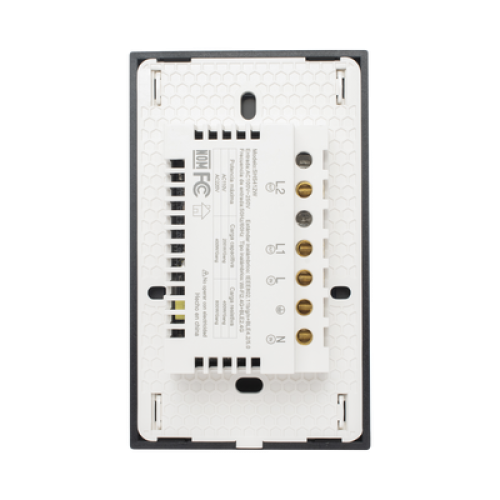 (Wifi) Apagador switch inalámbrico WIFI, control de 2 regresos de carga, 110V
