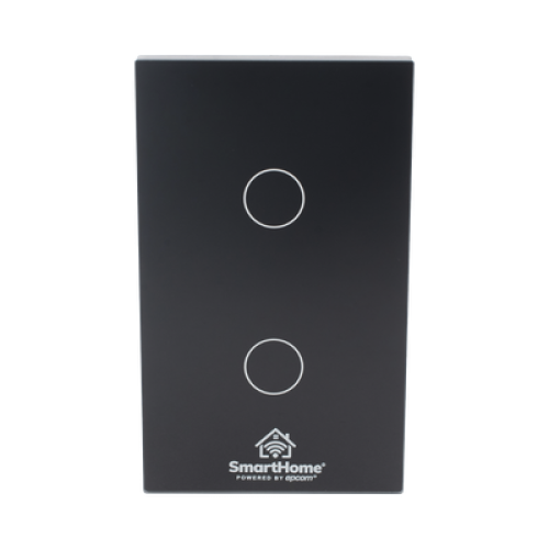 (Wifi) Apagador switch inalámbrico WIFI, control de 2 regresos de carga, 110V