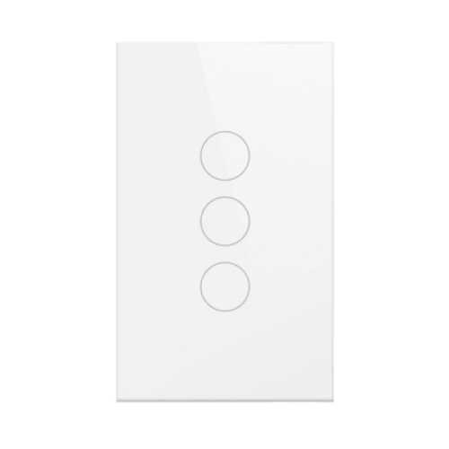 (Wifi) Apagador switch inalámbrico WIFI, control de 3 regresos de carga, 110V (Wifi) Apagador switch inalámbrico WIFI, control de 3 regresos de carga, 110V