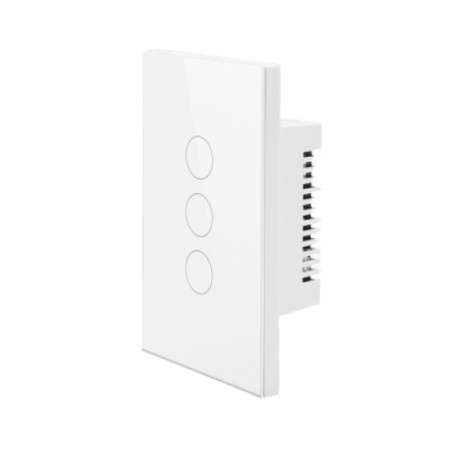 (Wifi) Apagador switch inalámbrico WIFI, control de 3 regresos de carga, 110V (Wifi) Apagador switch inalámbrico WIFI, control de 3 regresos de carga, 110V