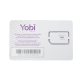 SIM Yobi para dispositivos móviles 3G/4G con recarga de 1GB cada mes durante 1 año de servicio (solo datos)