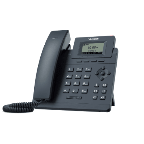 Teléfono IP Empresarial Yealink SIP T30P con 1 Línea SIP y Conferencia de hasta 5 Participantes Teléfono IP Empresarial Yealink SIP T30P con 1 Línea SIP y Conferencia de hasta 5 Participantes