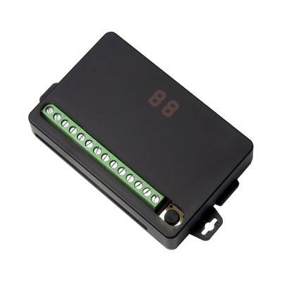 Receptor RF de 4 Canales / Alcance Hasta 80 Metros / Pulso Temporizado 0.5-99 Segundos o 1-99 Minutos
