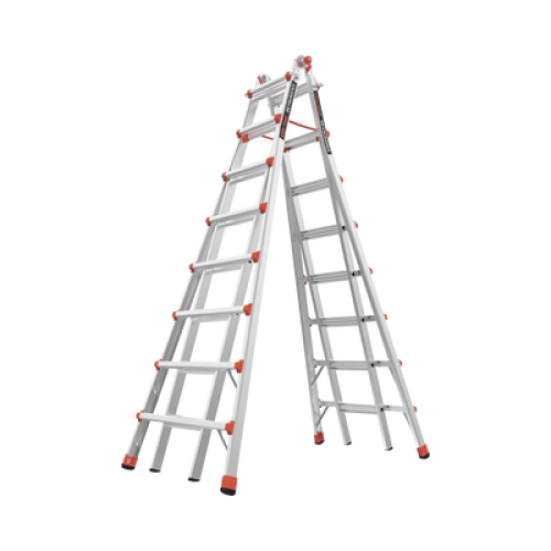 Escalera telescópica en 