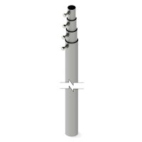 Mástil Telescópico de 12 m. (Requiere accesorios de Instalación) Mástil Telescópico de 12 m. (Requiere accesorios de Instalación)