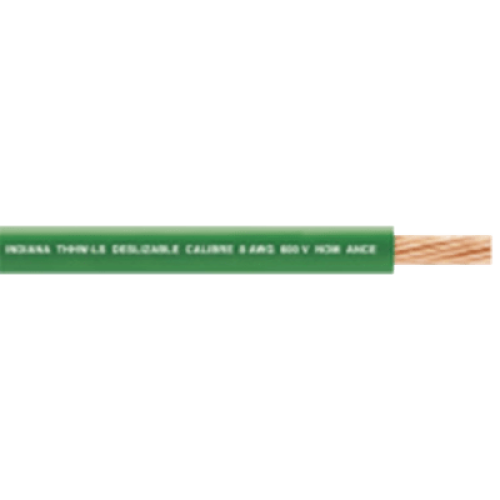 (SLY311) Cable Eléctrico de Cobre Recubierto THW-LS Calibre 12 AWG 19 Hilos Color Verde (100 Metros (328.08 Pies)) (SLY311) Cable Eléctrico de Cobre Recubierto THW-LS Calibre 12 AWG 19 Hilos Color Verde (100 Metros (328.08 Pies))